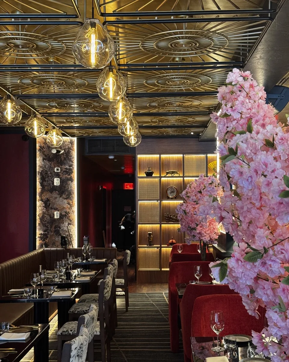The dining room at SHO Asian Table